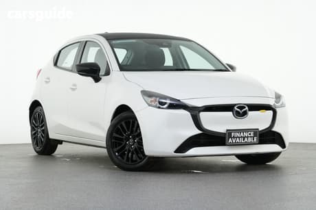 White 2024 Mazda 2 Hatchback G15 Pure Sp
