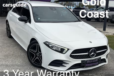 White 2021 Mercedes-Benz A180 Hatchback