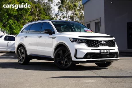 White 2020 Kia Sorento Wagon Sport+ 7 Seat