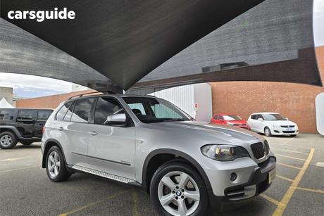 Silver 2009 BMW X5 Wagon Xdrive 30D