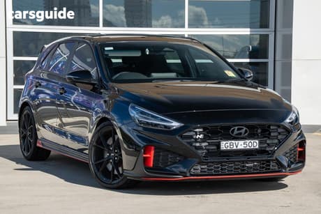 Black 2026 Hyundai I30 Hatchback N