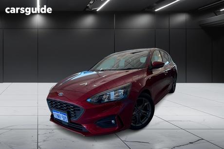 Red 2018 Ford Focus Hatchback St-Line