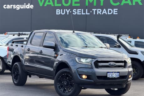 Grey 2015 Ford Ranger Dual Cab Utility Xls 3.2 (4X4)