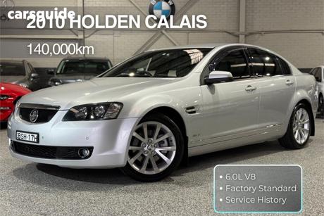 Silver 2010 Holden Calais Sedan V