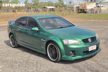 Green 2009 Holden Commodore Sedan Sv6