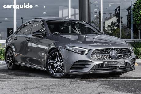 Grey 2021 Mercedes-Benz A180 Sedan