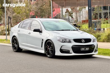 White 2017 Holden Commodore Sedan Ss-V Redline