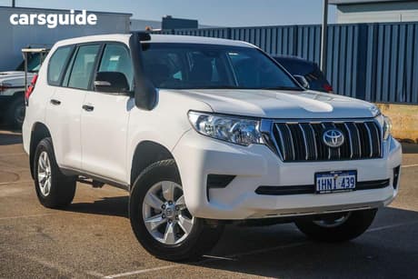 White 2021 Toyota Landcruiser Prado Wagon Gx