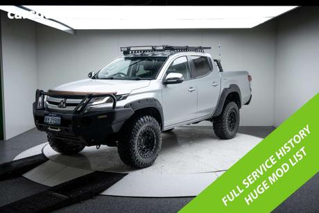 White 2020 Mitsubishi Triton Double Cab Pick Up Gls (4X4)