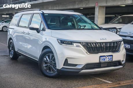 White 2023 Kia Carnival Wagon S