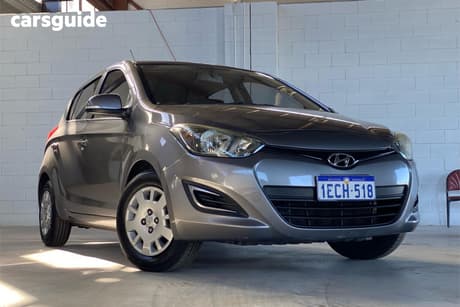 Grey 2012 Hyundai I20 Hatchback Active