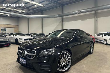 Black 2018 Mercedes-Benz E300 Coupe