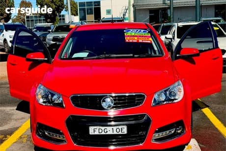 Red 2015 Holden UTE Utility Ss-V