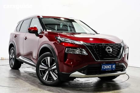 Red 2023 Nissan X-Trail Wagon Ti (4Wd) E-Power (Hybrid)