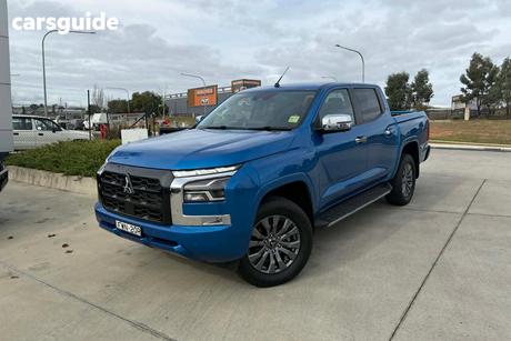 Blue 2024 Mitsubishi Triton Double Cab Pick Up Gls (4X4)