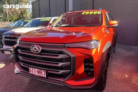 Orange 2024 LDV T60 Double Cab Utility Max Luxe (4X4)