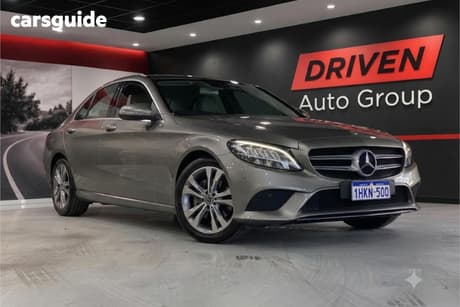 Silver 2019 Mercedes-Benz C200 Sedan Eq (Hybrid)