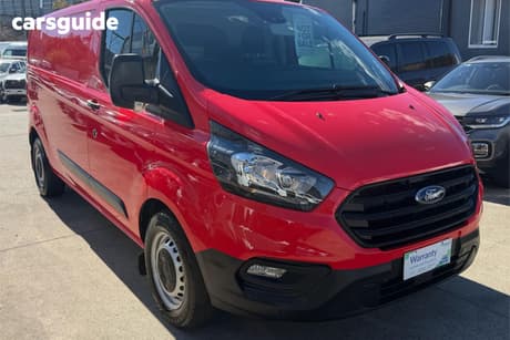 Red 2022 Ford Transit Custom Van 340L (Lwb)
