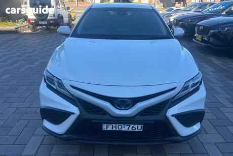White 2024 Toyota Camry Sedan Ascent Sport Hybrid