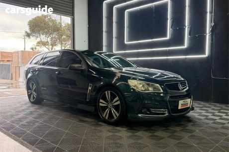 Green 2015 Holden Commodore Sportswagon Sv6 Storm