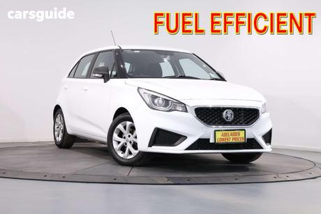White 2022 MG MG3 Hatchback Core