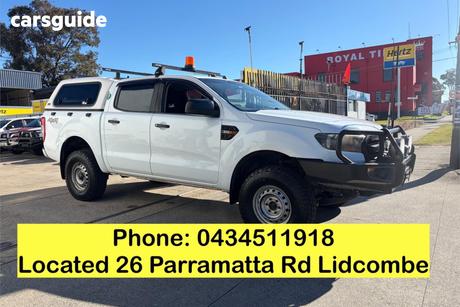 White 2018 Ford Ranger Crew Cab Utility Xl 3.2 (4X4)