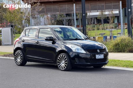 Black 2011 Suzuki Swift Hatchback Gl