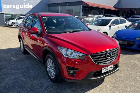 Red 2016 Mazda CX-5 Wagon Maxx Sport (4X4)