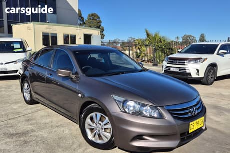 Brown 2012 Honda Accord Sedan Vti