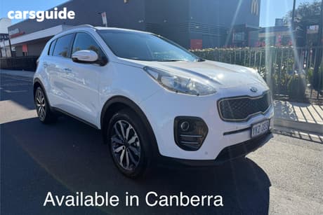 White 2016 Kia Sportage Wagon Sli (Fwd)