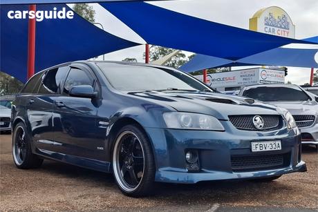 Blue 2009 Holden Commodore Sportswagon Ss-V