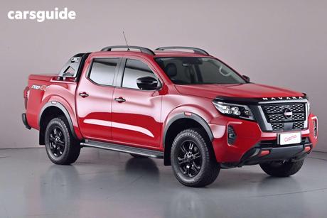 Red 2021 Nissan Navara Dual Cab Pick-up Pro-4X (4X4)