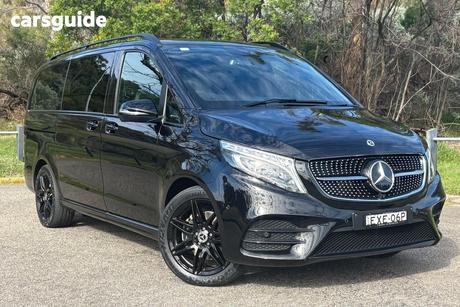 Black 2022 Mercedes-Benz V300 Wagon D Avantgarde Mwb