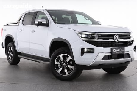 White 2025 Volkswagen Amarok Dual Cab Utility Style Tdi600 4Motion