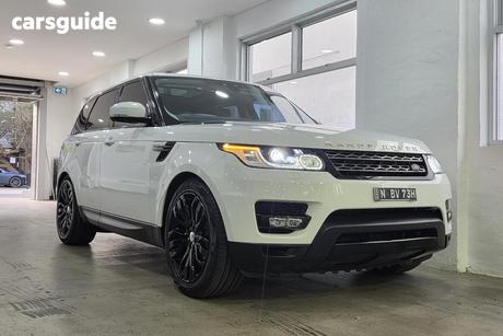 White 2017 Land Rover Range Rover Sport Wagon 3.0 Tdv6 Se