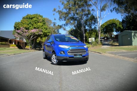 Blue 2015 Ford Ecosport Wagon Trend