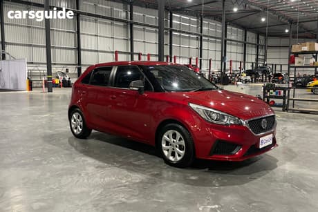 Red 2021 MG MG3 Hatchback Core