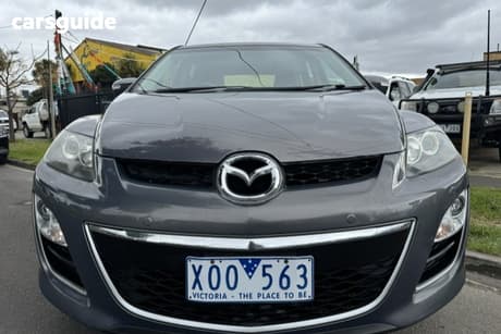 Silver 2010 Mazda CX-7 Wagon Luxury Sports (4X4)