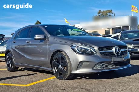 Grey 2017 Mercedes-Benz A200 Hatchback
