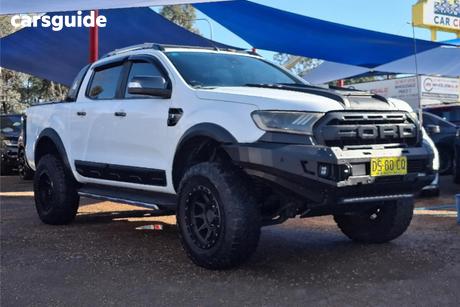 White 2018 Ford Ranger Dual Cab Pick-up Wildtrak 3.2 (4X4)