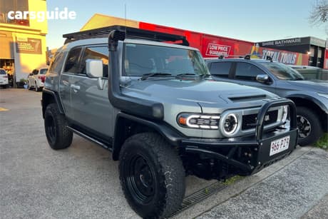 Silver 2011 Toyota FJ Cruiser Wagon