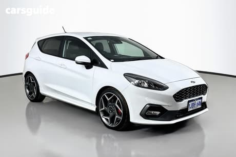 White 2020 Ford Fiesta Hatchback St