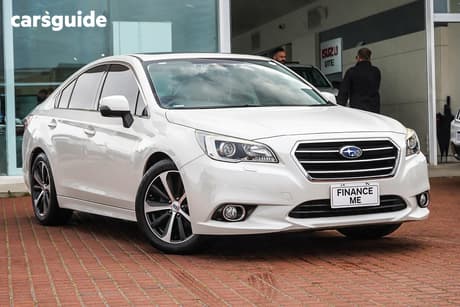 White 2015 Subaru Liberty Sedan 2.5I Premium