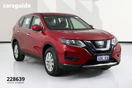 Red 2018 Nissan X-Trail Wagon St (2Wd)