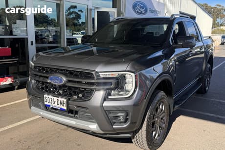 Grey 2025 Ford Ranger Double Cab Pick Up Wildtrak X 2.0 (4X4)