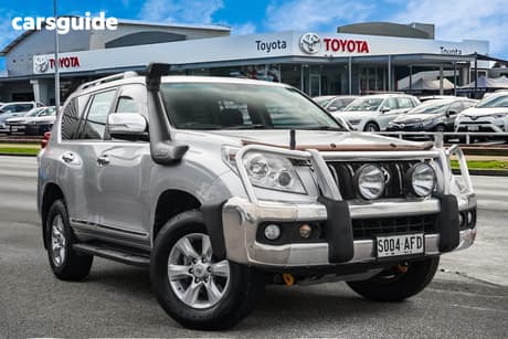 Silver 2009 Toyota Landcruiser Prado Wagon Gxl (4X4)