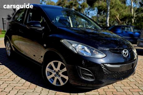 Black 2014 Mazda 2 Hatchback Neo Sport