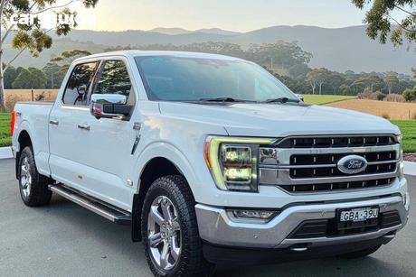 White 2023 Ford F150 Double Cab Pick Up Lariat Lwb (4Wd)