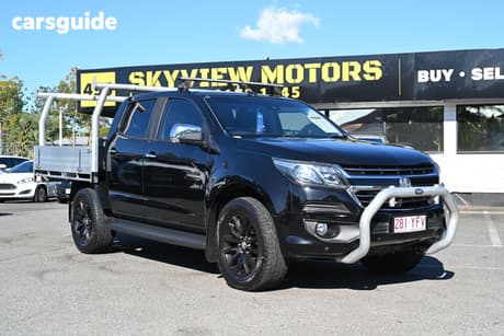 Black 2018 Holden Colorado Crew Cab Pickup Ltz (4X4) (5Yr)
