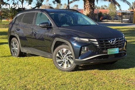 Blue 2023 Hyundai Tucson Wagon Elite (Fwd)